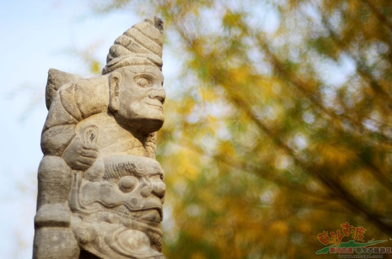 寂静幽澜的黄沙古渡