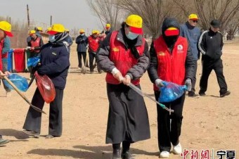 黄沙古渡举行美丽河湖行动暨二月二民俗活动