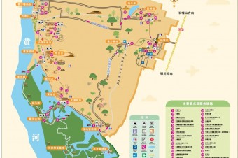 黄沙古渡园区路线指南